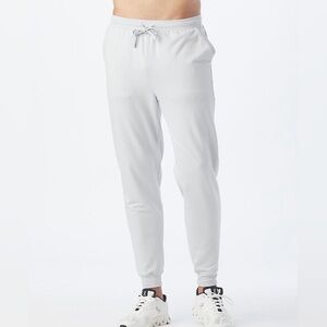 Glyder White Men's Jogger Sweatpants
